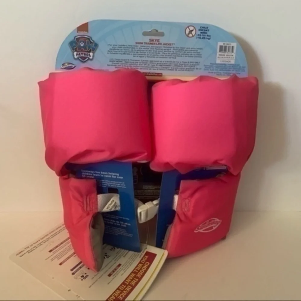 NWT. NICKELODEON Paw Patrol Skye Swim Life Jacket
